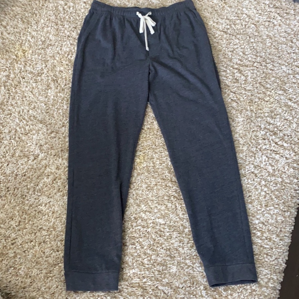 Sonoma Mens Lightweight Jogger Lounge Pants Dark Gray NWOT Medium